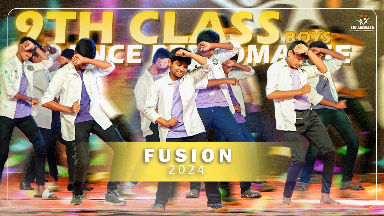 Jalabulajangu Song | 9th Class Boys Dance Performance | Sri Abhyasa ...
