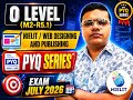 O Level M2-R5.1 Web Designing &amp; Publishing PYQ Series | July 2026 Exam Important Questions | NIELIT
