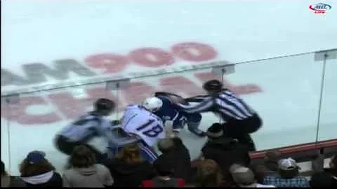 Sam Carrick vs Jake Dowell Nov 21, 2014