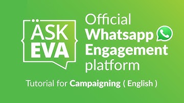 How To Run Campaign On Whatsapp Panel / Tutorial / Ask Eva