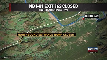Entrance Ramp To I-81 North To Close In Botetourt County