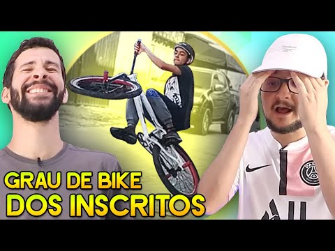 ELE DEU UM QUEBRÃO NO GRAU DE BIKE