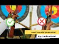 How to hook an arrow  aim for success archery academy jabalpur archery