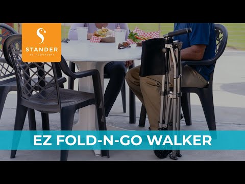 EZ Fold-N-Go Walker - The Most Portable Walker In The