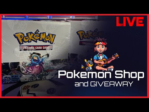 🔴*Live* Pokemon Stream Shop! New Mystery Packs!