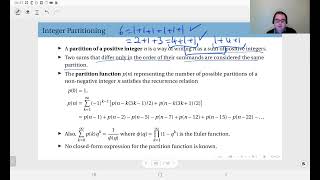 06.15 Integer Partitioning