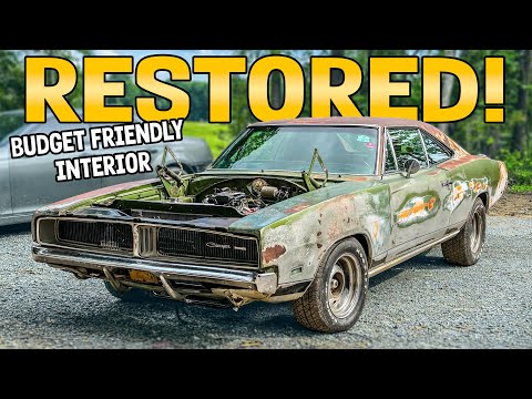 REVIVING My 1969 Charger! BRAND NEW Interior!