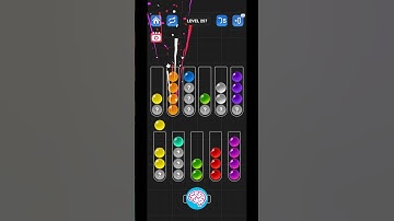 Lv 257 (??? ver.) Ball Sort Puzzle - Color Game / 顏色分類遊戲 / ボールソーティングパズル (Guru Game)  #ballsortpuzzle