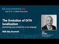 ADW2022-D3-S05 – The Evolution of DITA localization