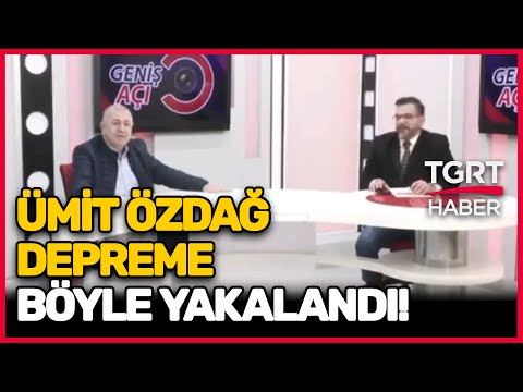 Hatay Depremine Canlı Yayında Yakalandılar: İşte Panik Anları - TGRT Haber