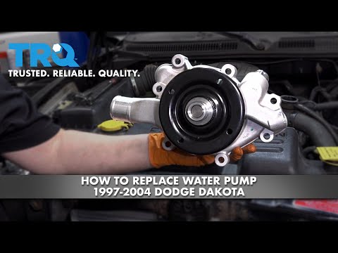 How To Replace Water Pump 1997-2004 Dodge Dakota