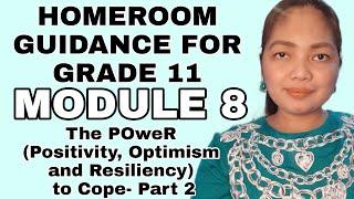 GRADE 11 HOMEROOM GUIDANCE MODULE 8 PART 2