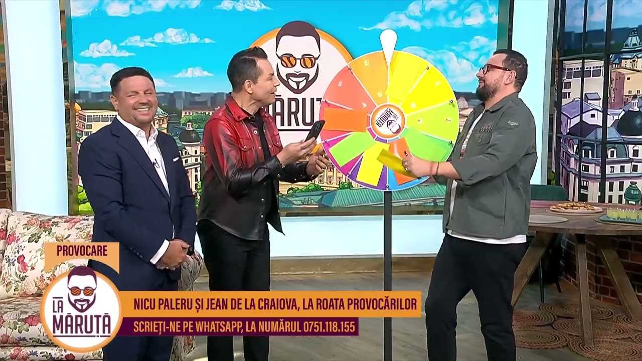 Nicu Paleru și Jean de la Craiova, la Roata Provocărilor