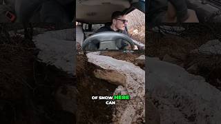 Off-roading through some rocks and snow! Full video on the channel!  #shorts