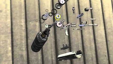 SolidWorks Paintball gun animation Rutgers CAD project fall 2011