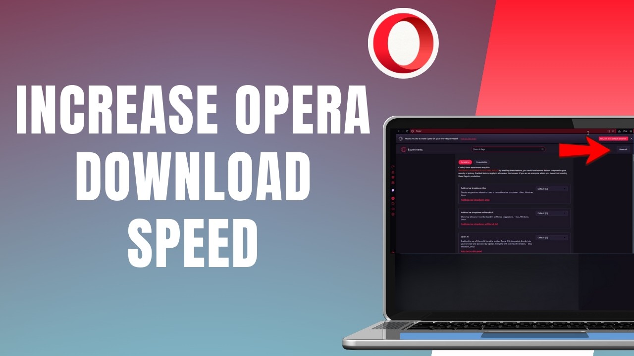 How to Increase Opera Download Speed | Boost Opera Browser Speed 2026 ...