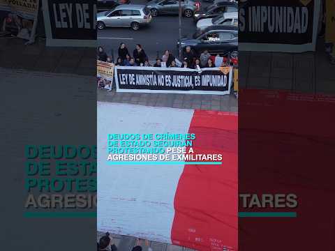 Deudos de crímenes de Estado continuarán protestando pese a hostigamientos