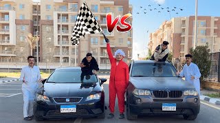 لما تعمل سباق عربيات 🏎️ وال يخسر يموت 💀 | السلسيلي وميجو