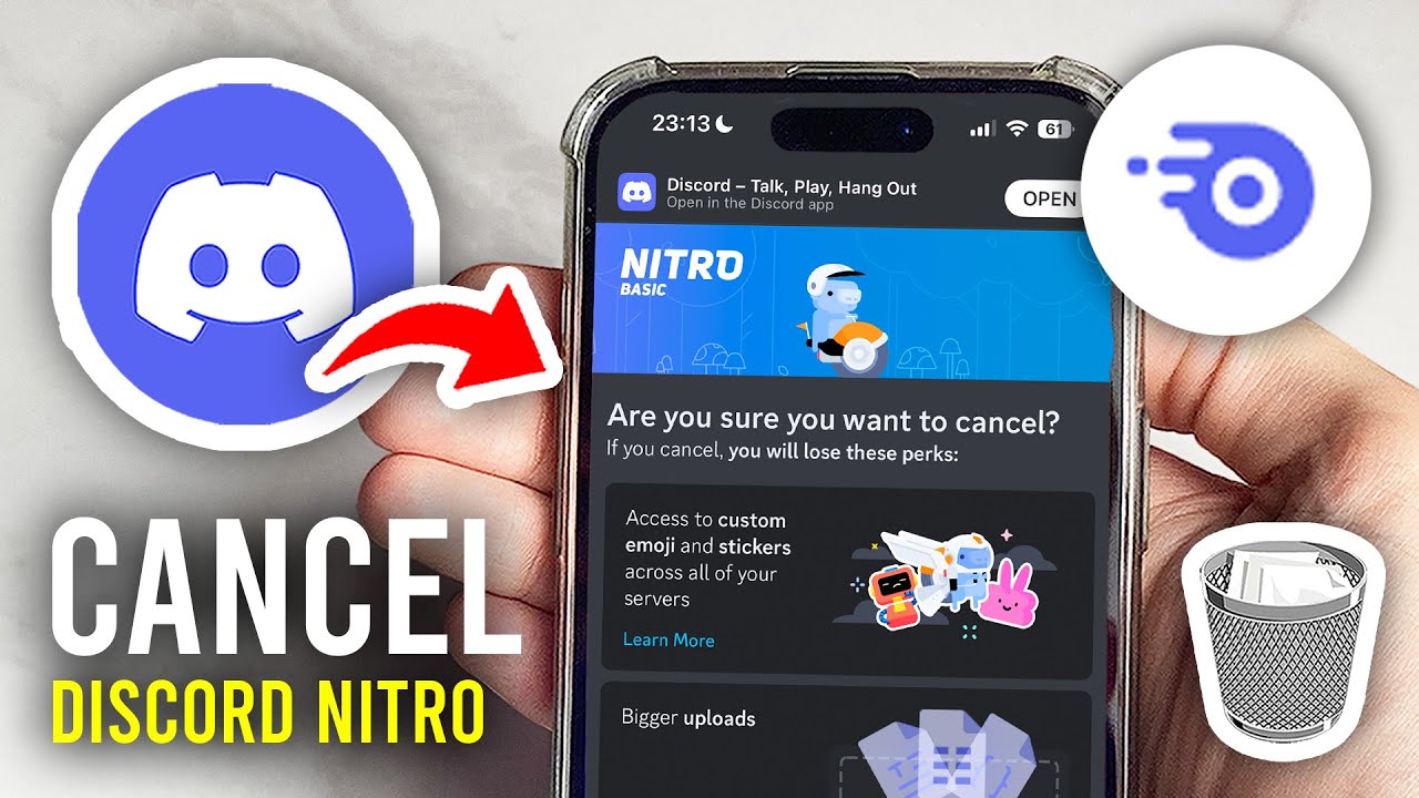 How To Cancel Discord Nitro Subscription On Mobile - Full Guide - YouTube