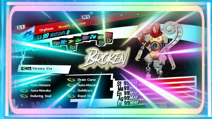 Making Arsene Broken (Almighty and Curse/Gun Build) - P5R 