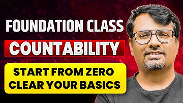 Foundation Class | Countability | Start From Zero Clear Your Basics | By GP Sir