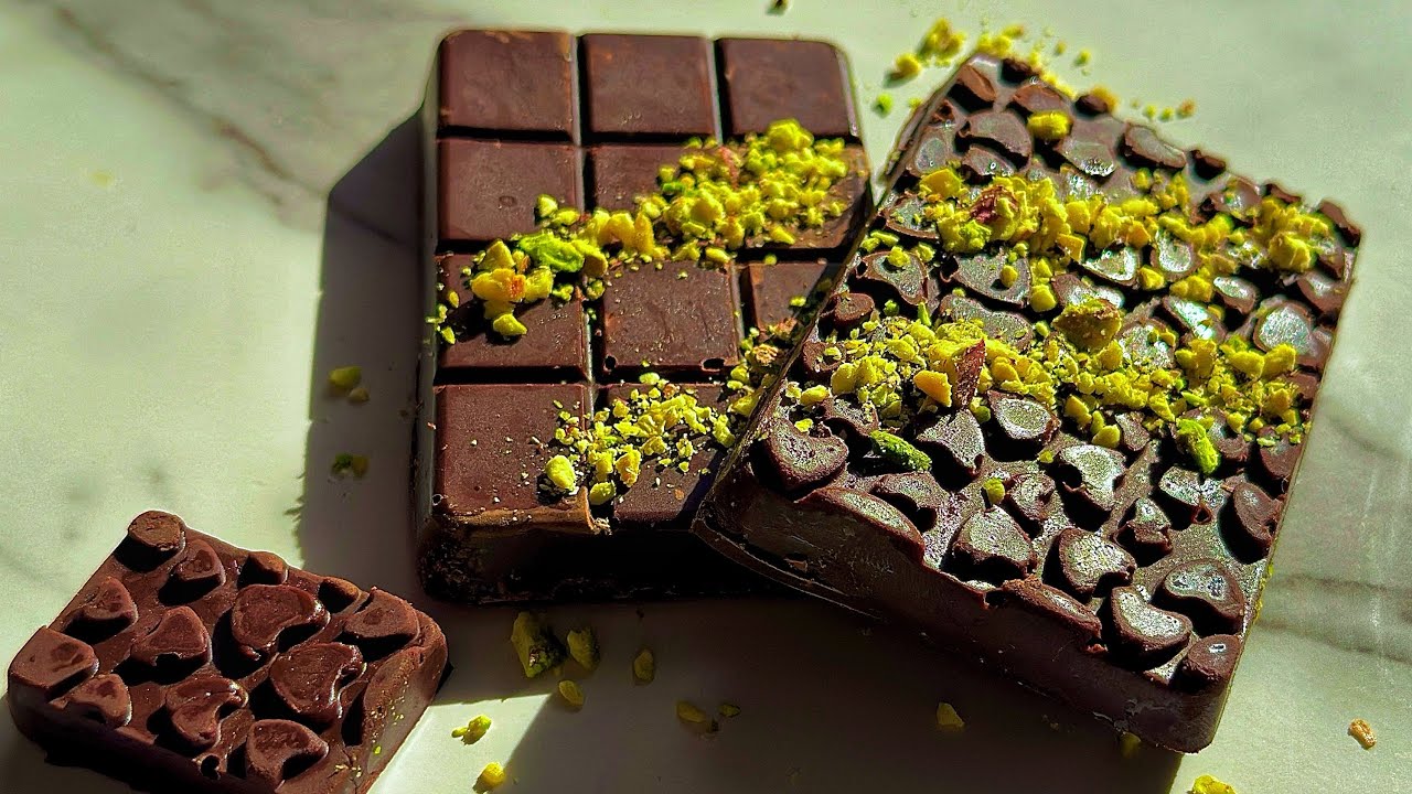 Dubai's Viral KUNAFA CHOCOLATE Trending KNAFEH CHOCOLATE With Home