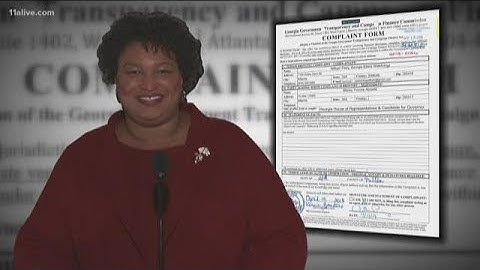 Stacey Abrams election campaign under investigation: Documents