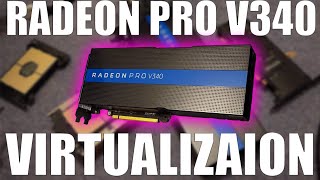 Celebrity HomeLab GPU Virtualization Project -  Server Build (Radeon Pro V340) Profile