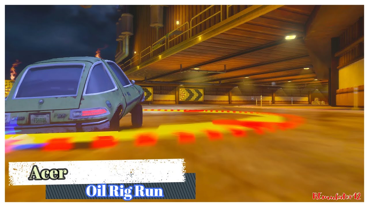 Cars 2 The Video Game | Acer - Race Mode | Oil Rig Run 9 Laps