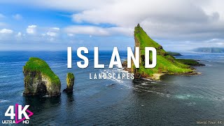 Island 4K Ultra HD  Relaxing Music With Beautiful Nature Scenes  Amazing Nature