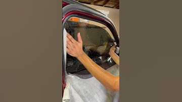 Installing 20% window tint✅✅ #tint #asmr #tinting #youtubeshorts #satisfying #viral #windowtint