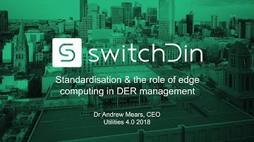 Standardisation & the Role of Edge Computing in Distributed Energy Management