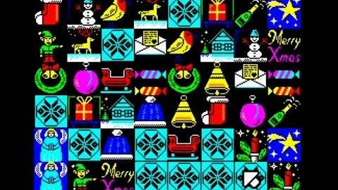 XMAS MEMORY (2022) Walkthrough, ZX Spectrum