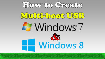 Multiboot USB Windows 7 and Windows 8