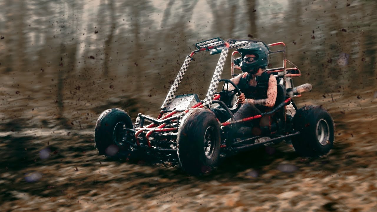 Off Road Track Mud Laps Go Kart Track Day 3 TYRANIS YouTube