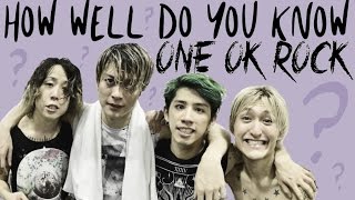 Test Your ONE OK ROCK Knowledge 3