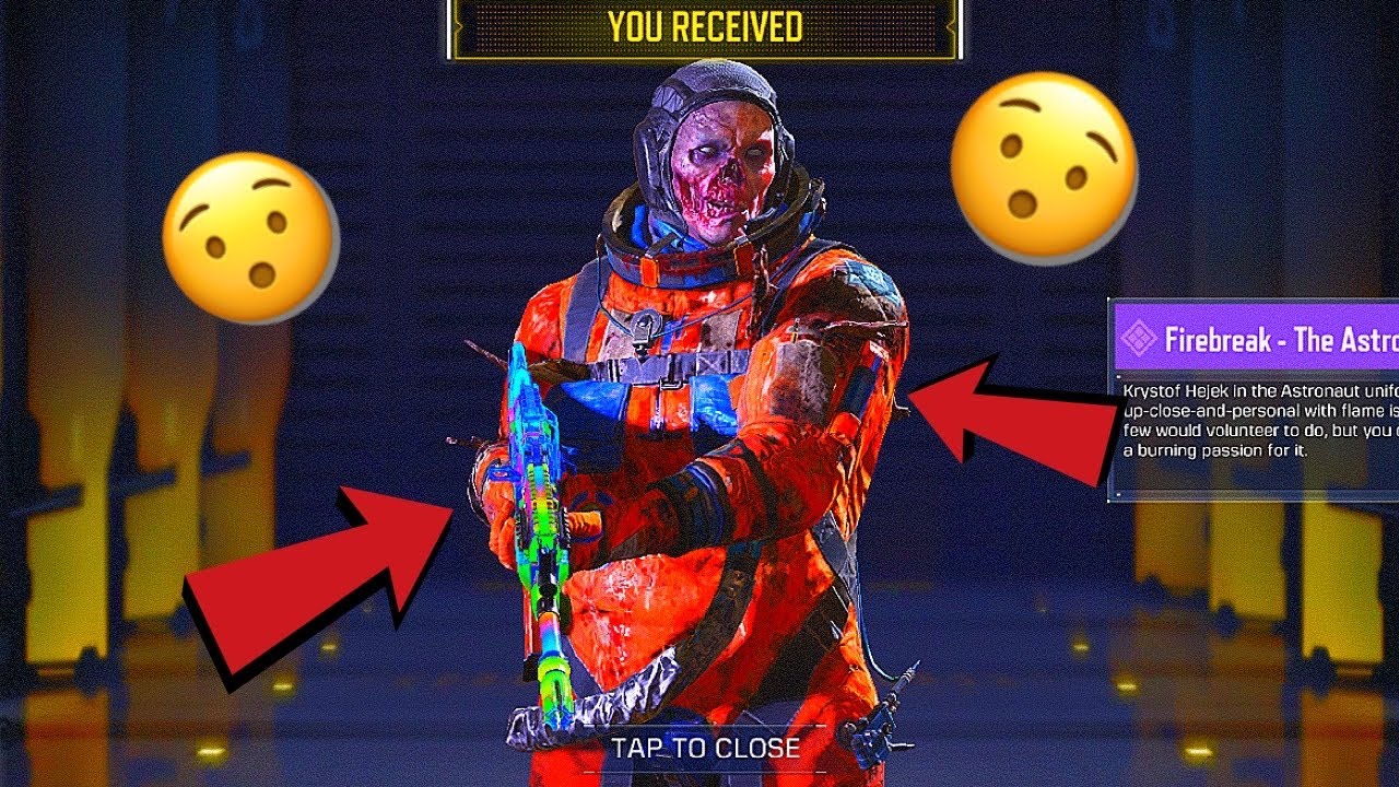 The Astronaut Crate Opening Call Of Duty Mobile Youtube
