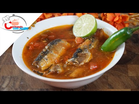 Video: Cómo Cocinar Sopa De Pescado Enlatada