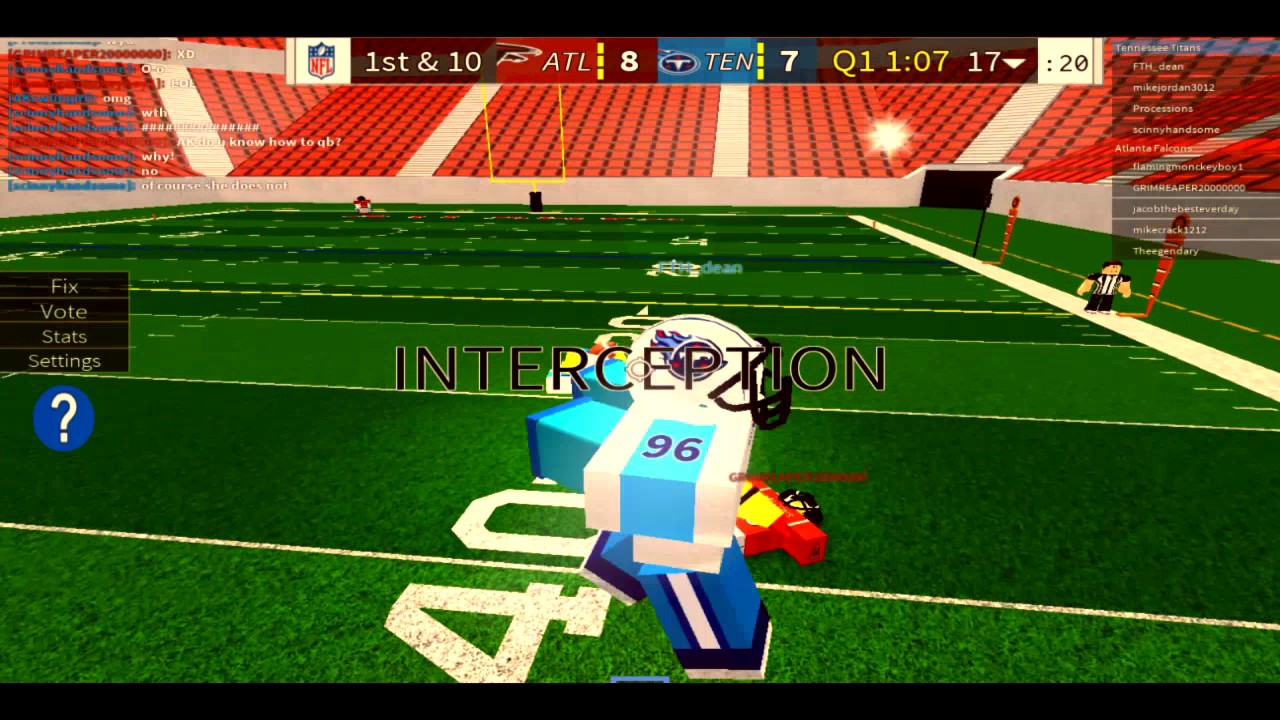 Roblox Football Games