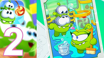 Cut the Rope Remastere‪d Level 2-1 To 2-24 Gameplay Walkthrough Video - Chapter 2 - Part 2 (iOS)