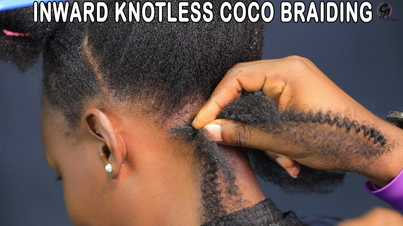 Start Now As  A Beginner || How To Feed -In Coco Braids || Fluffy Look Tutorial.