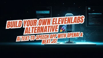 Build Your Own ElevenLabs Alternative: AI Text-to-Speech App with OpenAI & Next.js! 🚀