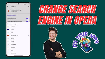 How to Change the Search Engine in Opera Browser
