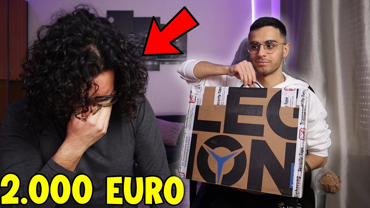 REGALO UN COMPUTER da GAMING DI 2.000€ a MIO FRATELLO! *si emoziona*