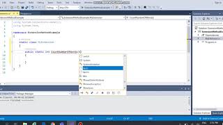 Extension Method In C