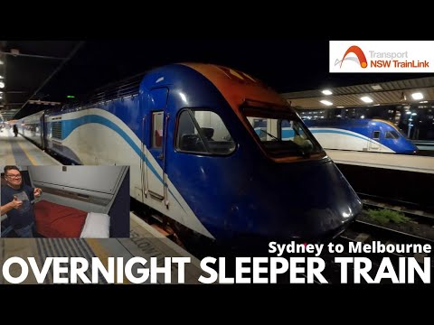 Sydney to Melbourne overnight by Sleeper Train - FIRST CLASS XPT!