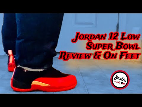 jordan 12 super bowl on feet｜TikTok Search