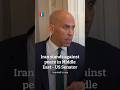 Iran stands against peace in Middle East - US Senator