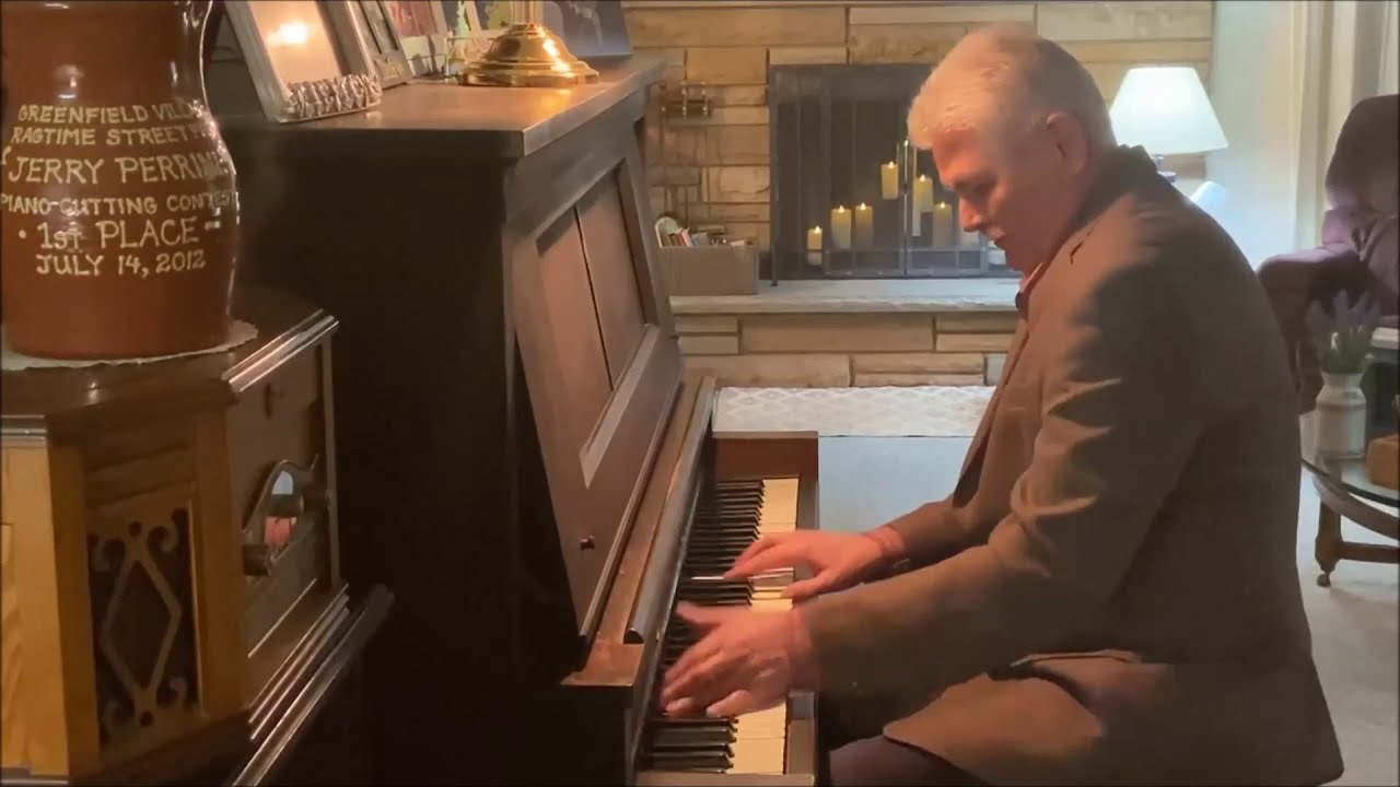 Red River Valley Boogie (traditional), solo boogie piano by Jerry Perrine