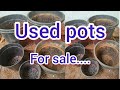 Used pots for sale. #surumisgarden #6235800327 #gardening 